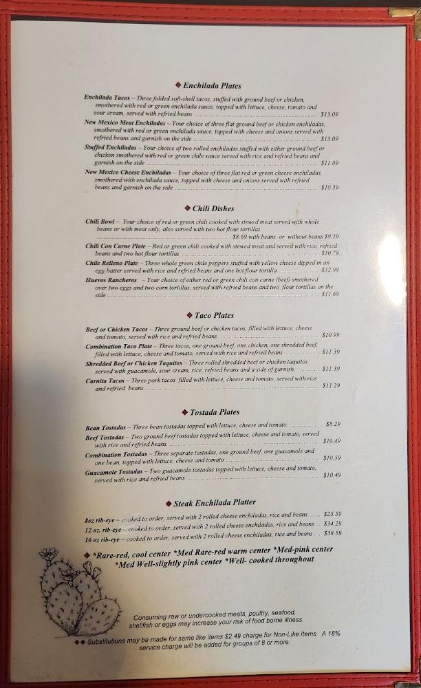 Jalisco Cafe Menu image 1