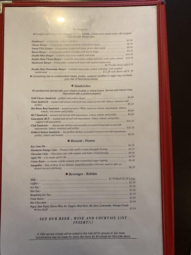 Jalisco Cafe Menu image 4