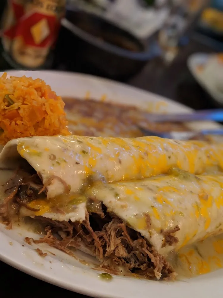 Shredded Beef Burritos